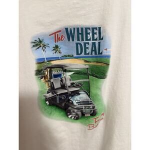 Tommy Bahama Men’s T Shirt Size Large “The Wheel Deal”